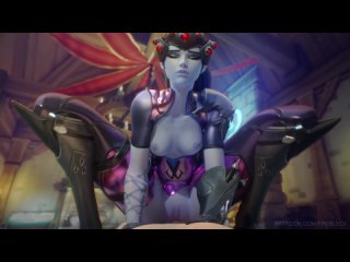 widowmaker - nsfw; pov; riding; small tits; 3d sex porno hentai; (by @fpsblyck | @fpsblack) [overwatch]